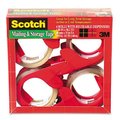 3M 3M 3650S4RD Moving & Storage Tape  1.88" x 38.2 yards  3" Core  Clear  4 Rolls/Pack 3650S4RD